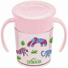 Dr.Brown's Cheers 360° 6m+ 200ml ροζ