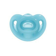 NUK Sensitive Blue Silicone Pacifier 0-6 months