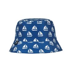 Καπέλο κώνος παιδικό boats blue