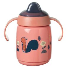 Tommee - Tippee Superstar Training Sippee Cup Εκπαιδευτικό Ποτηράκι για 6m+ Ροζ με Λαβές και Σκληρό Στόμιο 300ml