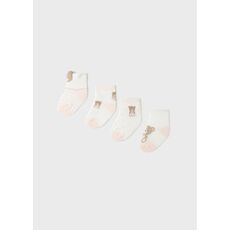 Mayoral Pack 4 καλτσάκια από οργανικό βαμβάκι 9588-33