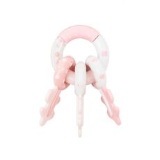 Rattle Key ring Pink