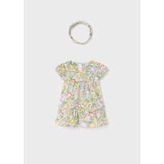 Mayoral Φόρεμα με κορδέλα από βιώσιμο βαμβάκι 1822-027