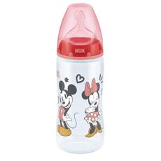 Nuk First Choice+ Disney Mickey Mouse  Μπιμπερό Θηλή Σιλικόνης 6-18m Μ2 300 ml