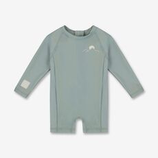 Minene Ολόσωμο Μακρυμάνικο Φορμάκι UV Μέντα