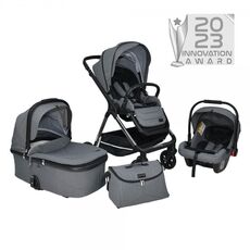 ΠΟΛΥΚΑΡΟΤΣΙ NAMMOS 3 IN 1 Grey Bebe Stars