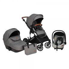 Πολυκαρότσι Belize 3σε1 Grey 390T-186