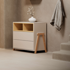 Casababy Palmer Εκρού Βρεφική Συρταριέρα