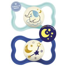 Πιπίλα Air  Night Σιλικόνης  16+ μηνών Μπλε