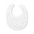 Baby Bib-Bandana Dots Ecru