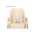 Lorelli Καρεκλάκι φαγητού TUMMY TIME beige
