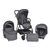 BEBE STARS ΠΟΛΥΚΑΡΟΤΣΙ DIONE 3 IN 1 GAIA GREY