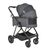 BEBE STARS ΠΟΛΥΚΑΡΟΤΣΙ DIONE 3 IN 1 GAIA GREY
