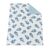 Κουβέρτα Sherpa Jacquard bebe 460 gsm Elephant 08 75X100 Sky Blue