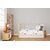 Dimcol Σεντόνια Εμπριμέ Σετ 3 τεμ bebe Rainbow 574 120X160 White-Blue 100% Cotton