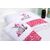 Σετ βρεφικές πετσέτες 2τμχ bebe Deer 197 30X50,70X140 White-Pink 100% Cotton