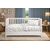 Dimcol Σεντόνια Εμπριμέ Σετ 3 τεμ bebe Happy Safari 711 120X160 White-Sky Blue 100% Cotton