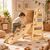 Ξύλινος Πύργος Εκμάθησης Montessori 4 σε 1