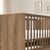 Casababy Elia Walnut Βρεφικό Κρεβάτι Μετατρεπόμενο