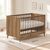 Casababy Elia Walnut Βρεφικό Κρεβάτι Μετατρεπόμενο