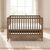 Casababy Elia Walnut Βρεφικό Κρεβάτι Μετατρεπόμενο