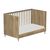 Casababy Elia Walnut Βρεφικό Κρεβάτι Μετατρεπόμενο