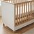 Casababy Lumi White Βρεφικό Κρεβάτι Μετατρεπόμενο Σε Προεφηβικό