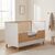 Casababy Lumi White Βρεφικό Κρεβάτι Μετατρεπόμενο Σε Προεφηβικό