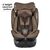 BEBE STARS ΚΑΘΙΣΜΑ ΑΥΤΟΚΙΝΗΤΟΥ AIR TOUCH I-SIZE 360° 40-150cm COFFEE