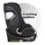 Bebe Stars ΚΑΘΙΣΜΑ ΑΥΤΟΚΙΝΗΤΟΥ AIR TOUCH I-SIZE 360° 40-150cm BLACK