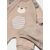 Mayoral Σετ 2 τμχ Φορμάκι με Σκουφάκι Beige 2659-095