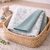 Baby Star Κουβέρτα Αγκαλιάς & Λίκνου Πικέ Πράσινη 75x100εκ.