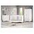 Casababy Oxford baby room set bed and dresser