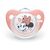 NUK Trendline Disney Mickey Πιπίλες Σιλικόνης 0-6 pink