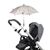 Dooky Ομπρέλα καροτσιού με δείκτη UV50+ - Beige Leaves Dooky Ομπρέλα καροτσιού με δείκτη UV50+ - Beige Leaves