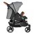 Καρότσι Διδύμων Double Trouble Grey Bebe Stars  7901-186 Καρότσι Διδύμων Double Trouble Grey Bebe Stars  7901-186