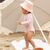 Swim Essentials Βαμβακερό καπέλο με προστασία UPF50+ "Old Pink Leopard" 1-2 years Swim Essentials Βαμβακερό καπέλο με προστασία UPF50+ "Old Pink Leopard" 1-2 years