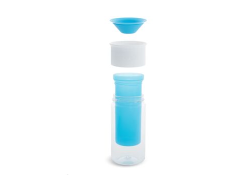 MUNCHKIN Κύπελο Miracle 360° Insulated Sticker Cup Blue 266ml