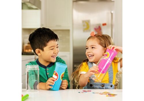 MUNCHKIN Κύπελο Miracle 360° Insulated Sticker Cup Blue 266ml