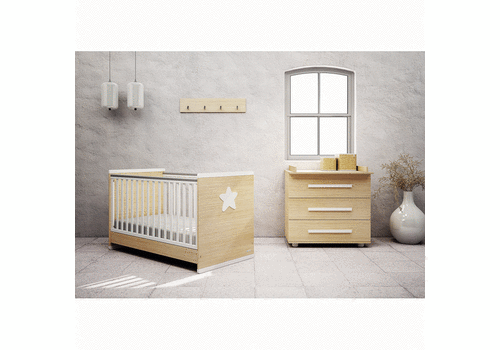 Casababy Primo Βρεφικό Κρεβάτι Μετατρεπόμενο σε Προεφηβικό