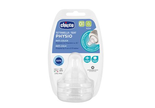Chicco Physio σιλικόνη θηλή 0+