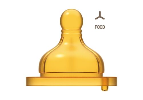 Chicco Θηλή Original Touch Καουτσούκ Ροή Φαγητού 6+