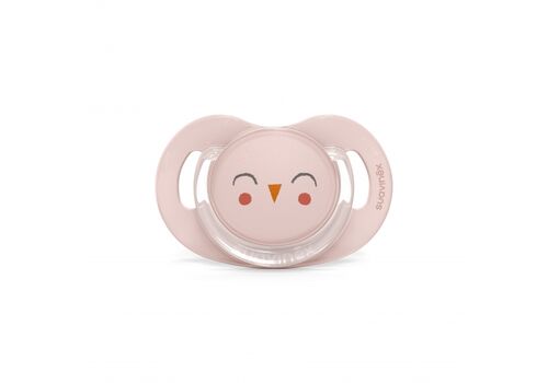 Physio Πιπίλα Σιλικόνης Suavinex Bonhomia 6-18Μ Pink