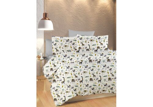 Σεντόνια Κούνιας Zoo 3τμχ Dimcol