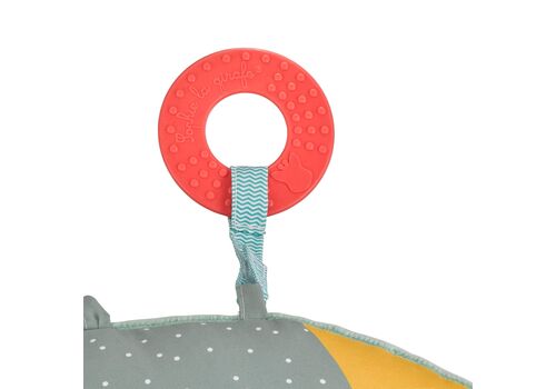 Σόφι καμηλοπάρδαλη: Μαξιλάρι δραστηριοτήτων ή ανάπαυσης 2 όψεων Σόφι καμηλοπάρδαλη: Μαξιλάρι δραστηριοτήτων ή ανάπαυσης 2 όψεων