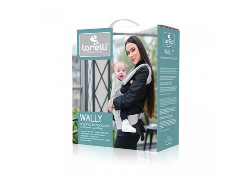 Lorelli Μάρσιπος Εργονομικός Backpack Wally Black Floral