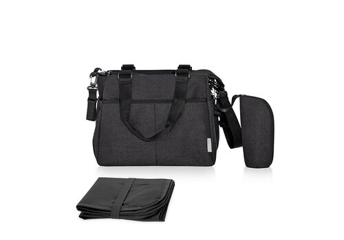 Lorelli Τσάντα-Αλλαξιέρα Καροτσιού ΜΑΥΑ  Μαύρο χρώμα