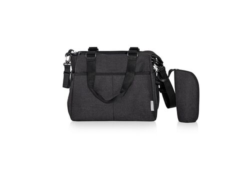 Lorelli Τσάντα-Αλλαξιέρα Καροτσιού ΜΑΥΑ  Μαύρο χρώμα