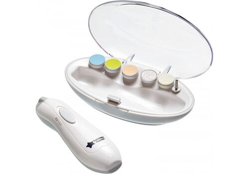 Tommee Tippee Ηλεκτρική λίμα νυχιών με 6 κεφαλές Tommee Tippee Ηλεκτρική λίμα νυχιών με 6 κεφαλές