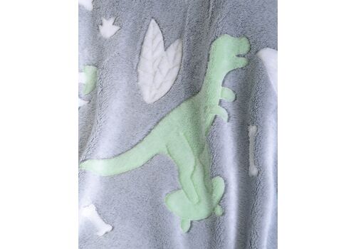 DINOLAND – ΚΟΥΒΕΡΤΟΠΑΠΛΩΜΑ ΚΟΥΝΙΑΣ LUMINUS (flannel fleece)